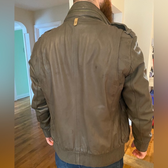Mackage MEN genuine leather jacket - Picture 2 of 5
